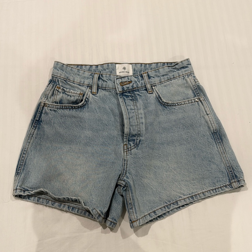 NWOT Anine Bing Denim Shorts